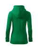 Women`s sweatshirt trendy zipper 411 grass green Adler Malfini