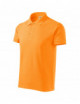 Men`s polo shirt cotton heavy 215 tangerine Adler Malfini