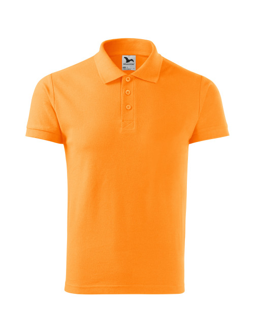 Men`s polo shirt cotton heavy 215 tangerine Adler Malfini
