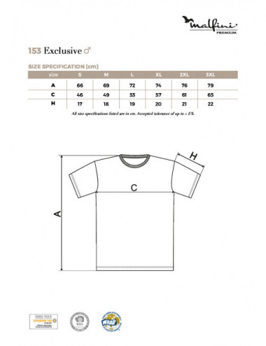 Men`s exclusive t-shirt 153 silver gray Adler Malfinipremium
