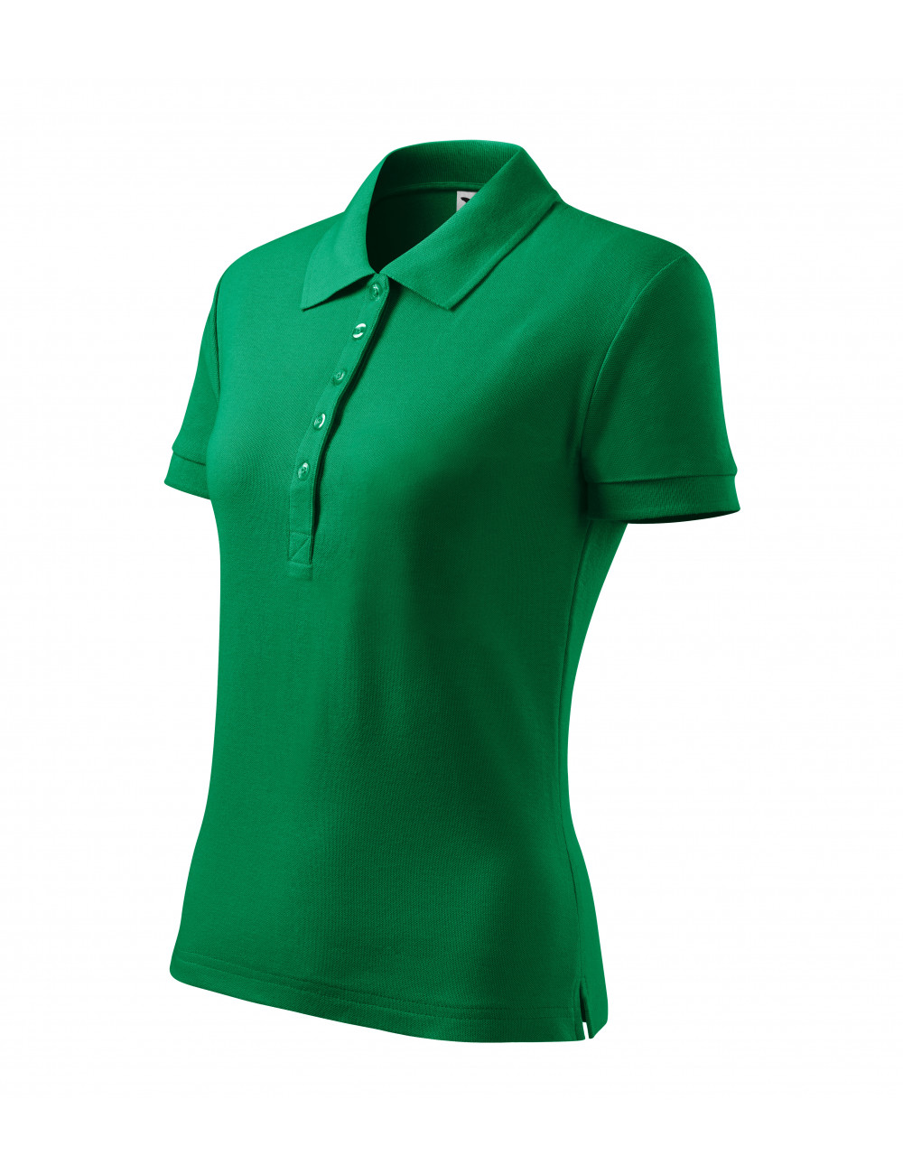 Women`s polo shirt cotton heavy 216 grass green Adler Malfini