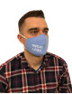 Mask Advertising mask with logo for men blue, different colors print