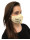 Mask Women`s mask profiled cotton light beige with your logo full color