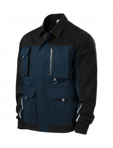 Men`s working jacket woody w51 navy blue Adler Rimeck