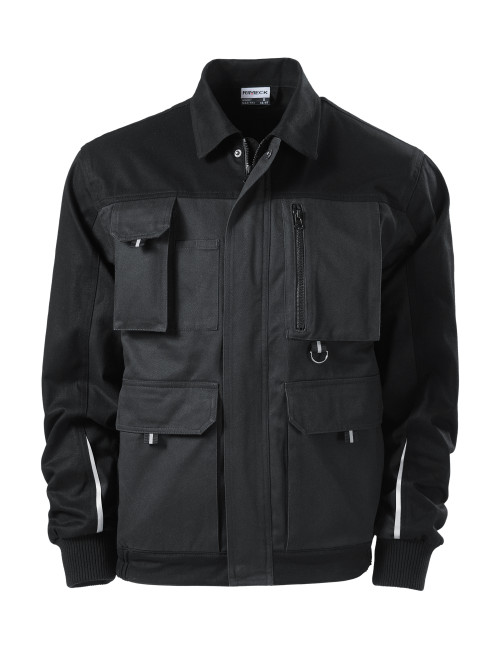 Men`s work jacket woody w51 ebony gray Adler Rimeck