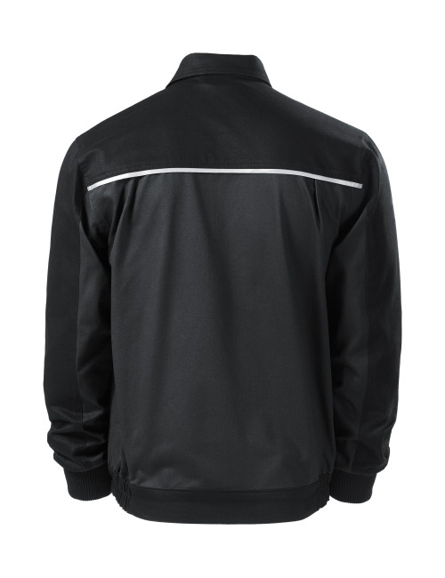 Herren-Arbeitsjacke Woody W51 Ebenholzgrau Adler Rimeck