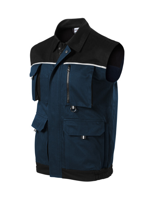 Men`s work vest woody w52 navy blue Adler Rimeck