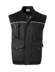 Men`s work vest woody w52 ebony gray Adler Rimeck