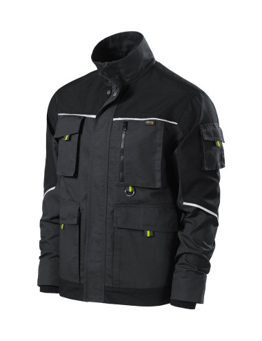 Ranger w53 men`s work jacket ebony gray Adler Rimeck