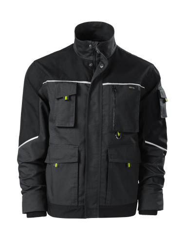 Ranger w53 men`s work jacket ebony gray Adler Rimeck