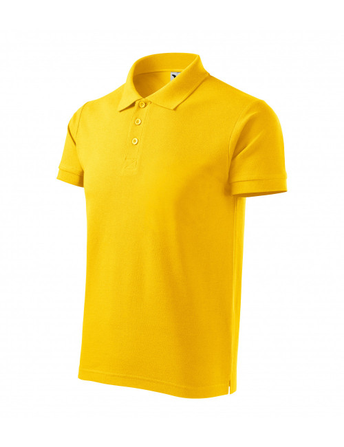 Men`s polo shirt cotton heavy 215 yellow Adler Malfini