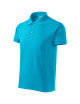 Men`s polo shirt cotton heavy 215 turquoise Adler Malfini