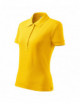 Adler MALFINI Koszulka polo damska Cotton Heavy 216 żółty