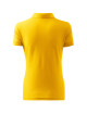 Ladies polo shirt cotton heavy 216 yellow Adler Malfini