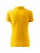 2Ladies polo shirt cotton heavy 216 yellow Adler Malfini