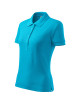 Damen-Poloshirt Baumwolle Heavy 216 Türkis Adler Malfini