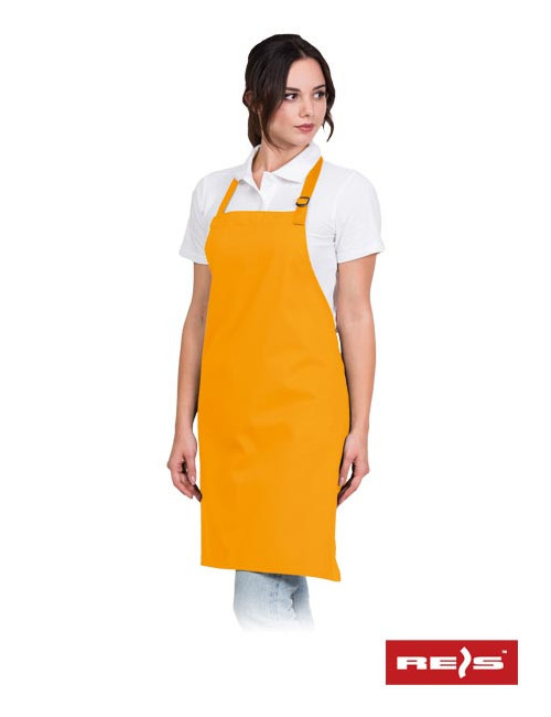 "Reis Yellow Apron - Durable, Adjustable, Washable - Customize with Y