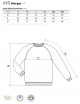 2Men`s sweatshirt merger 415 silver melange Adler Malfini
