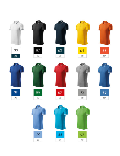 Herren-Urban-Poloshirt 219 kornblumenblau Adler Malfini