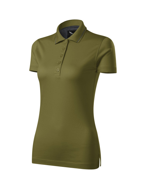 Koszulka polo męska grand 259 zieleń avocado Adler Malfinipremium