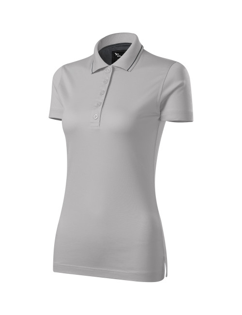 Grand 269 silbergraues Adler Malfinipremium Damen-Poloshirt