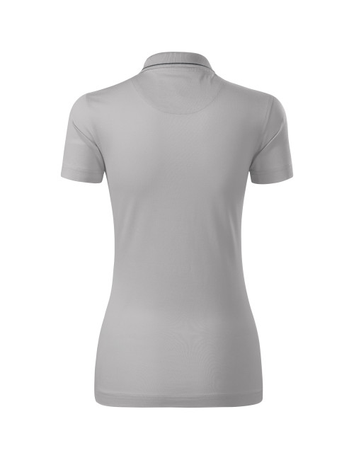 Grand 269 silbergraues Adler Malfinipremium Damen-Poloshirt