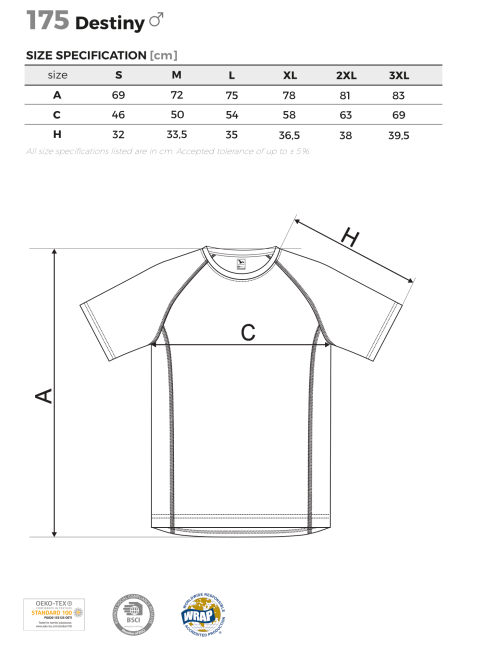 Adler Herren T-Shirt mit eigenem Aufdruck, Logo und Stickerei