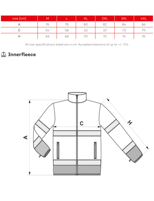 "High Visibility 4-in-1 Unisex Jacket, Fluorescent Orange, Malfini Ri