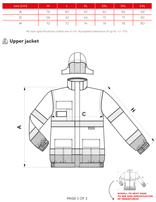 "Unisex-Jacke HV Guard 4 in 1 Malfini Rimeck: Vielseitig, fluoreszier