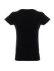 2Schweres Damen-T-Shirt für Damen, schwarz, ohne Etikett von Promostars
