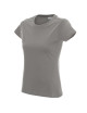 Promostars LADIES` HEAVY T-SHIRT Women`s LIGHT GRAY silkscreen embroidery