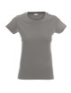 2Schweres Damen-T-Shirt hellgrau von Promostars
