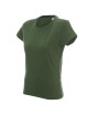 Promostars LADIES` HEAVY Damen-T-SHIRT KHAKI DTF-Druck-Logo-Stickerei