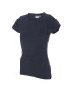 Promostars LADIES` HEAVY T-SHIRT Women`s STEEL &amp; BLUE MELANGE logo