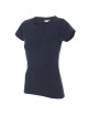 2Schweres Damen-T-Shirt aus Stahl und Blau meliert von Promostars