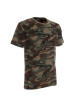 Promostars CAMO Men`s T-SHIRT DARK CAMO printed embroidery logo screen printing