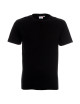 Promostars HEAVY Men`s T-SHIRT 170 BLACK WITHOUT LABEL embroidery logo print