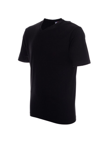 V-neck t-shirt black Promostars