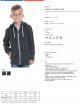 2Hoody Kid Kinder-Sweatshirt Dunkelgrau Melange Promostars