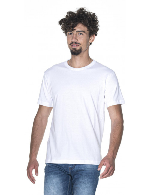 Heavy men`s t-shirt 170 white without tag Promostars
