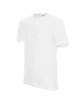 Promostars HEAVY Men`s T-SHIRT 170 WHITE WITHOUT LABEL embroidery logo print