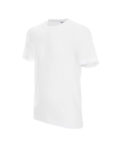Schweres Herren-T-Shirt 170 weiß ohne Promostars-Tag