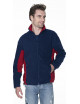 Swing-Sweatshirt für Herren, Marineblau/Dunkelrot, Promostars
