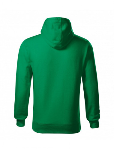 Men`s hoodie cape 413 grass green Adler Malfini