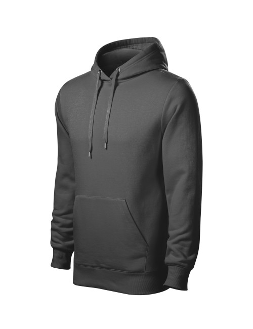 Men`s hoodie cape 413 steel Adler Malfini