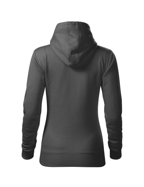 Women`s cape sweatshirt 414 steel Adler Malfini