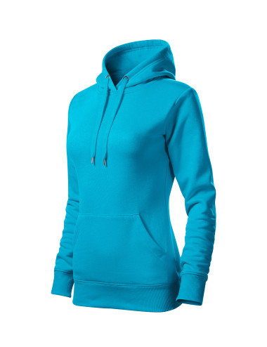 Damen-Sweatshirt-Umhang 414 türkis Adler Malfini
