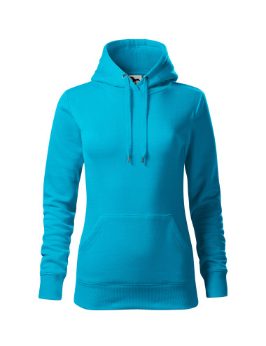 Damen-Sweatshirt-Umhang 414 türkis Adler Malfini
