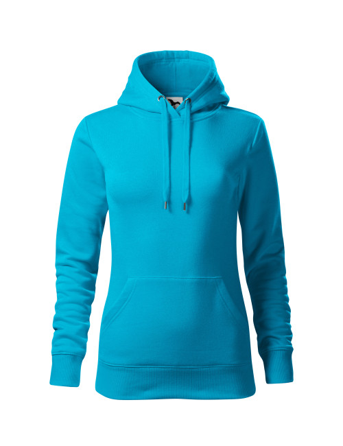 Women`s sweatshirt cape 414 turquoise Adler Malfini