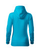 Damen-Sweatshirt-Umhang 414 türkis Adler Malfini